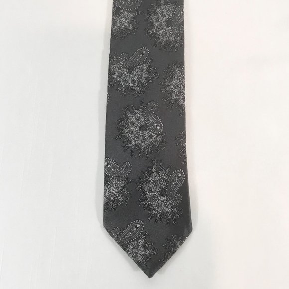 Hardy Amies Paisley Tie Classic Width - Picture 1 of 3